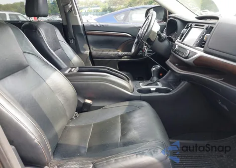 2014 Toyota Highlander Limited/Ltd Platnum z USA, uszkodzony, nr VIN 5TDDKRFH0ES018032